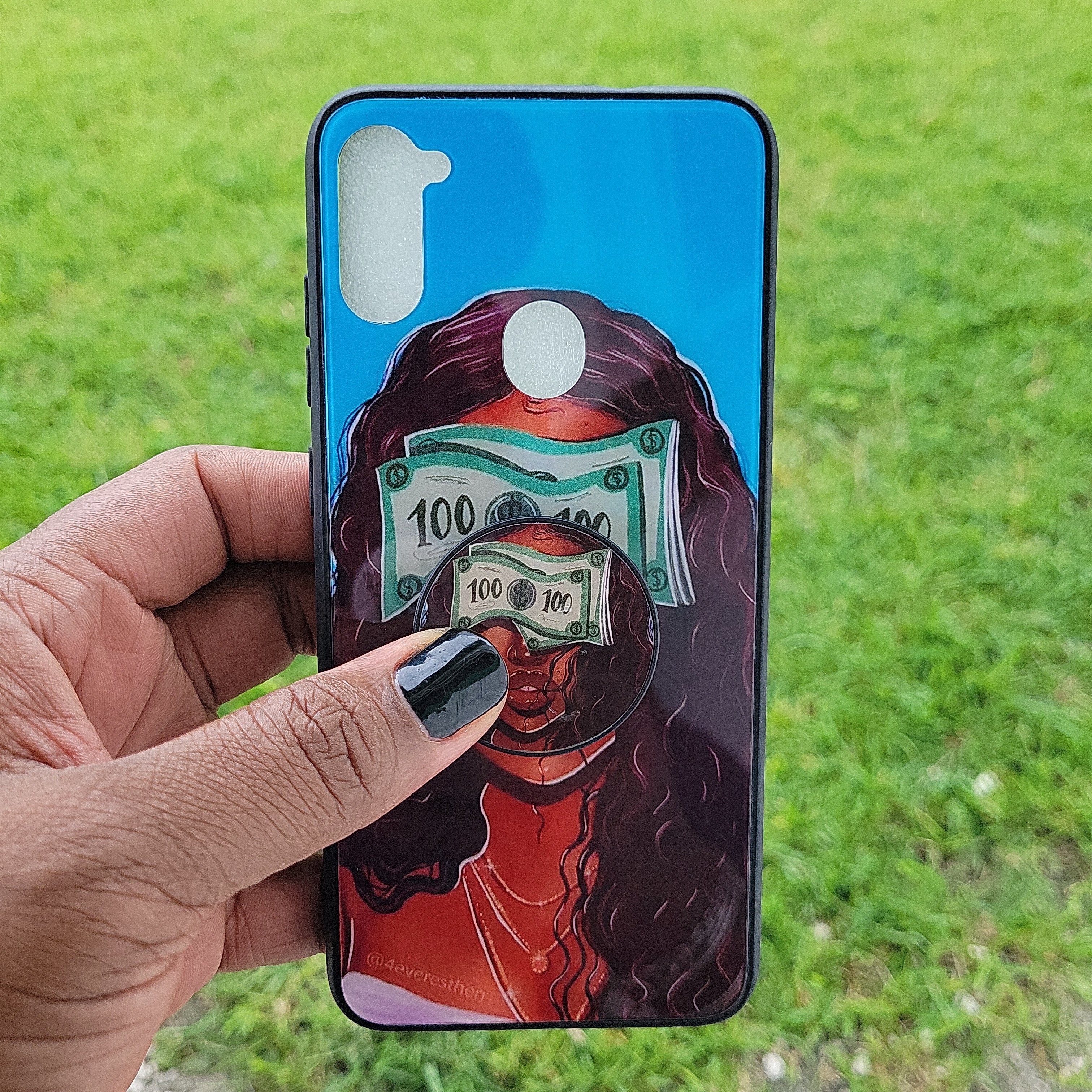 Money Sign With Popsocket