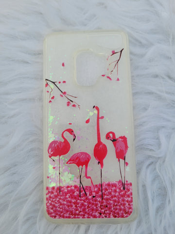 Flamingo Glitter Liquid