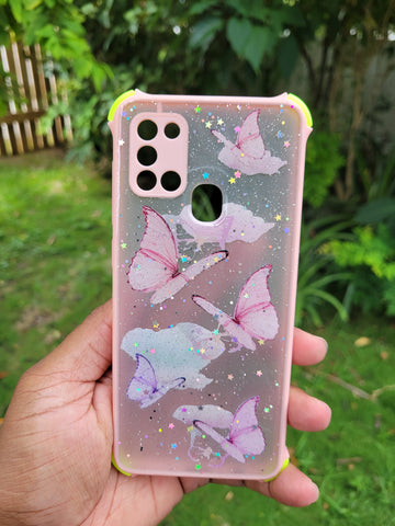 Butterfly Pink Glitter