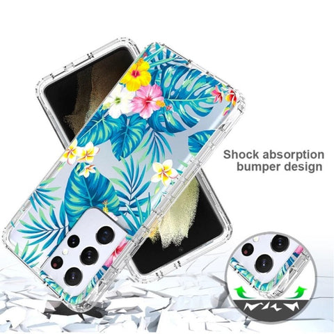 2 in 1 Floral Protective Case