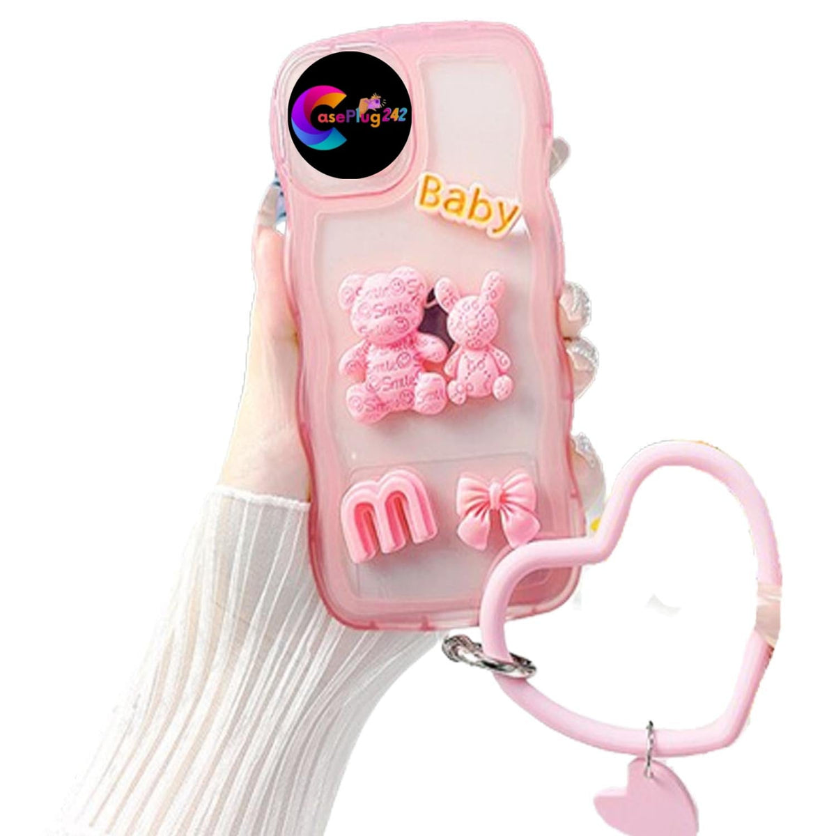 Cute Bear Case Pink