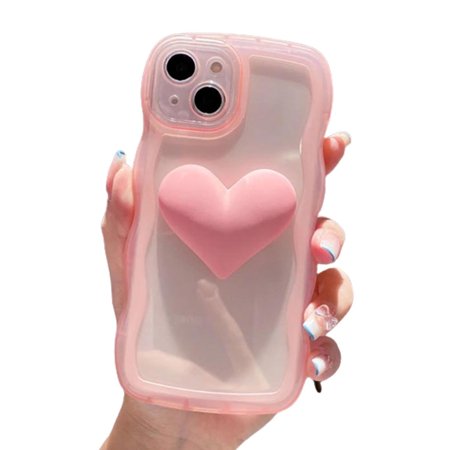 Fashion Heart Case Pink