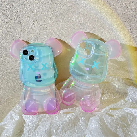 Rainbow Teddy Bear
